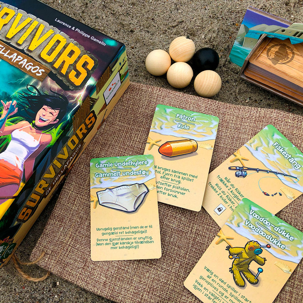 Survivors Of Hellapagos (FI)  (3-12) board game collectible - Main Image 2