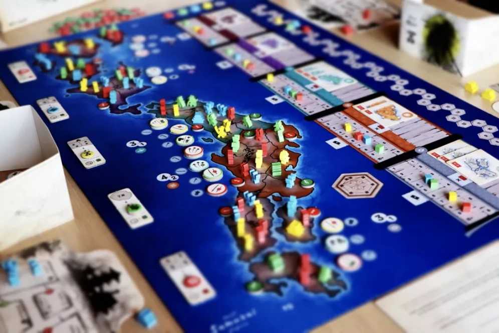 Small Samurai Empires: Playmat  (1-5) board game collectible [Barcode 753692052160] - Main Image 3