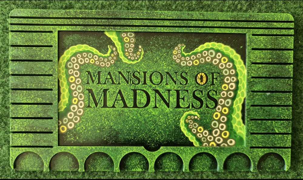Mansions Of Madness: Dash Boards (×5) - Hand Painted  (1-5) board game collectible - Main Image 3