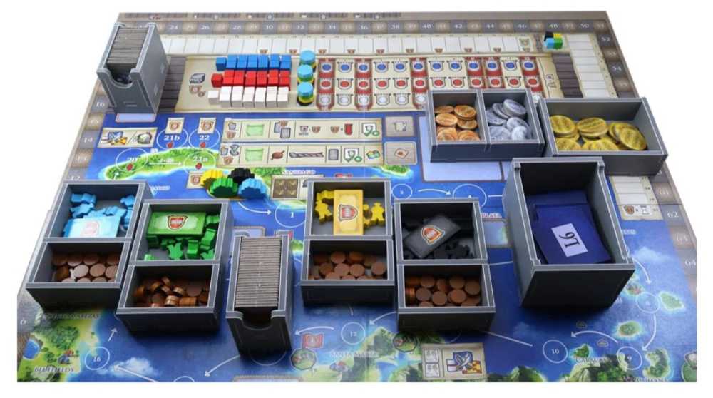 Maracaibo: Folded Space Insert  (1-4) board game collectible - Main Image 4