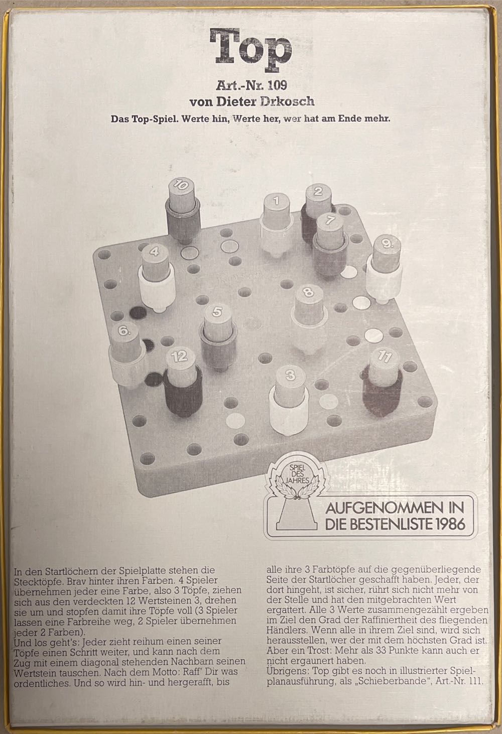 Tip  (2-4) board game collectible [Barcode 4002678001095] - Main Image 2