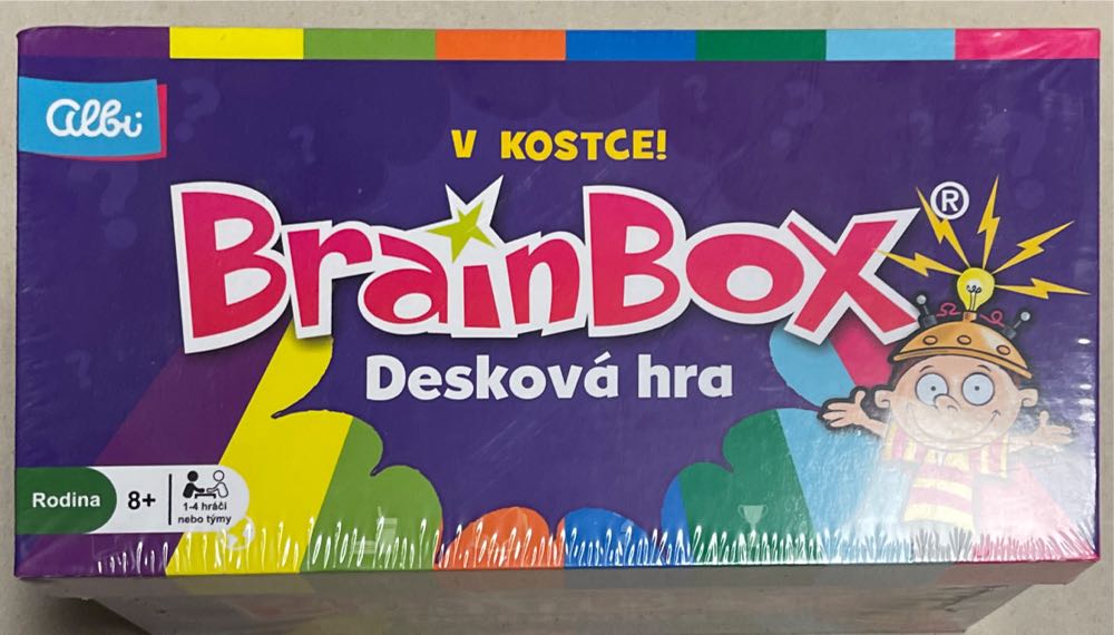 Brainbox V Kostce! Desková Hra  (1-4) board game collectible [Barcode 8590228020390] - Main Image 2