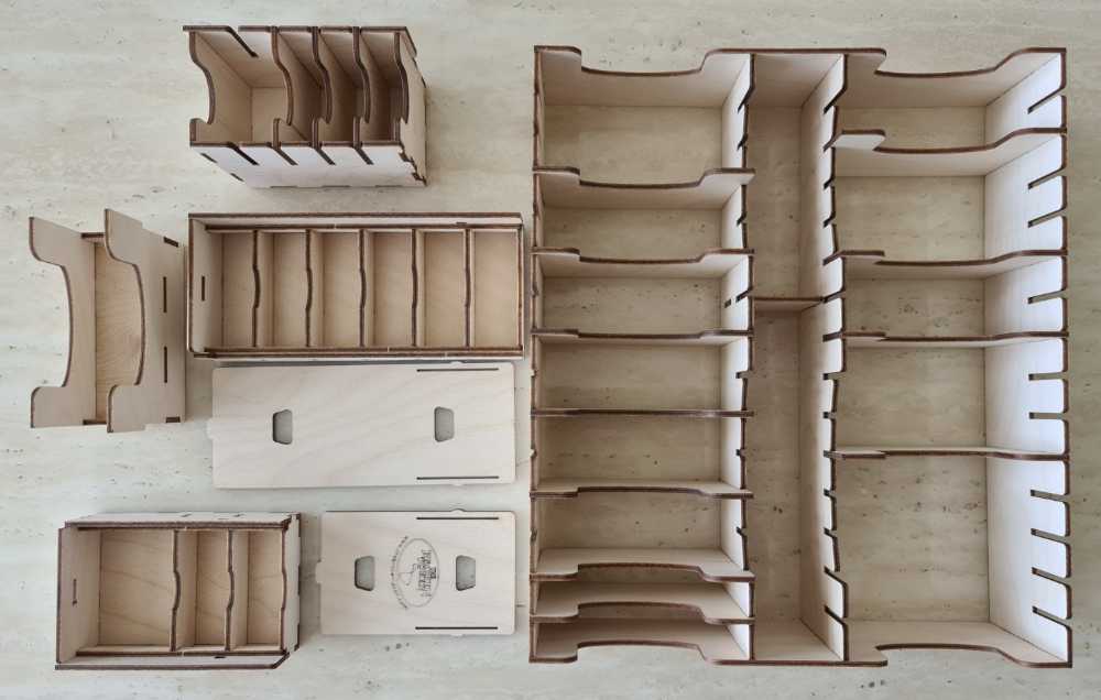 Marvel Champions TCG: Broken Token Organizer  (1-4) board game collectible - Main Image 2