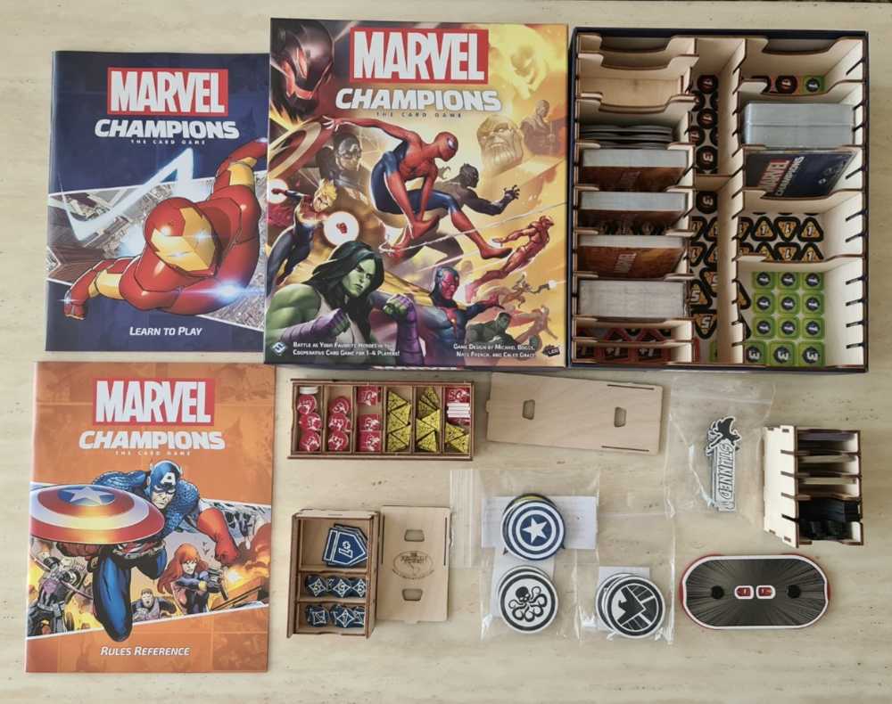 Marvel Champions TCG: Broken Token Organizer  (1-4) board game collectible - Main Image 4