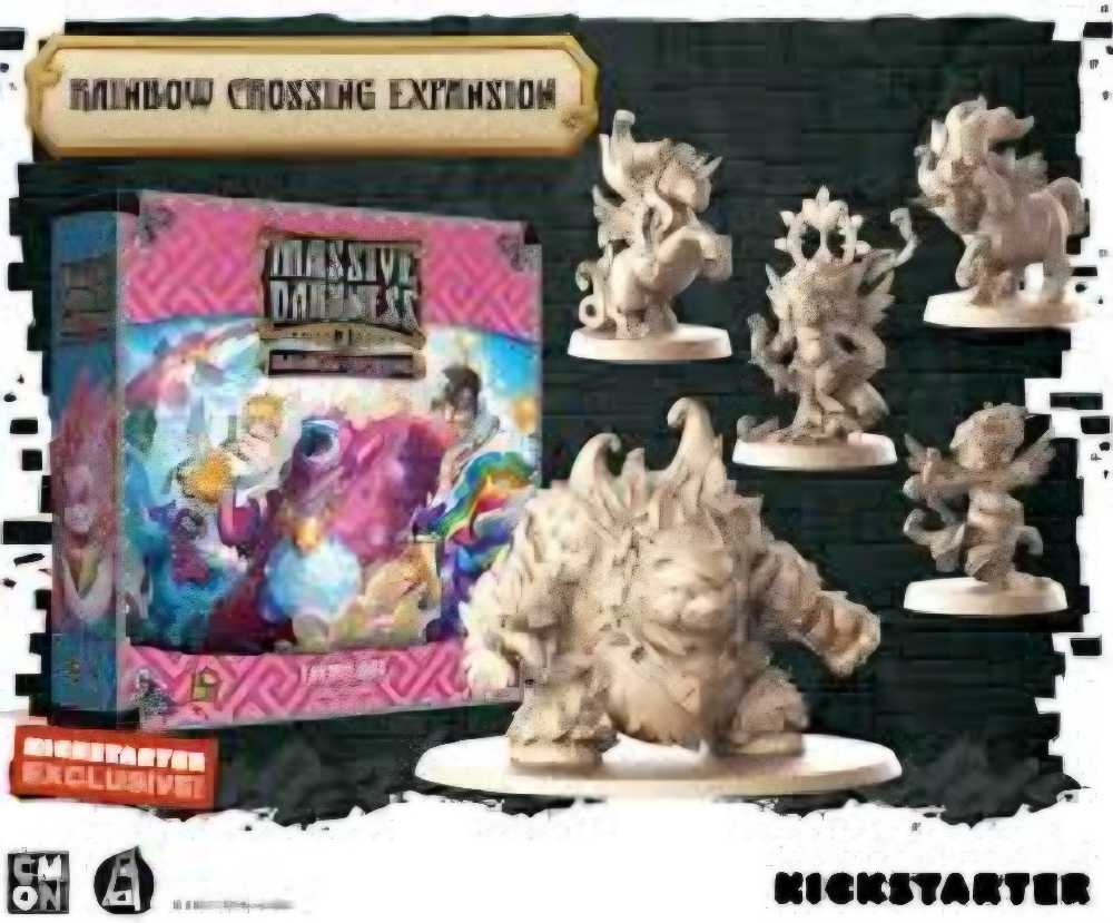 Massive Darkness 2: Rainbow Crossing  (1-6) board game collectible - Main Image 3
