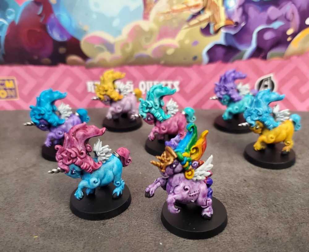 Massive Darkness 2: Rainbow Crossing  (1-6) board game collectible - Main Image 4