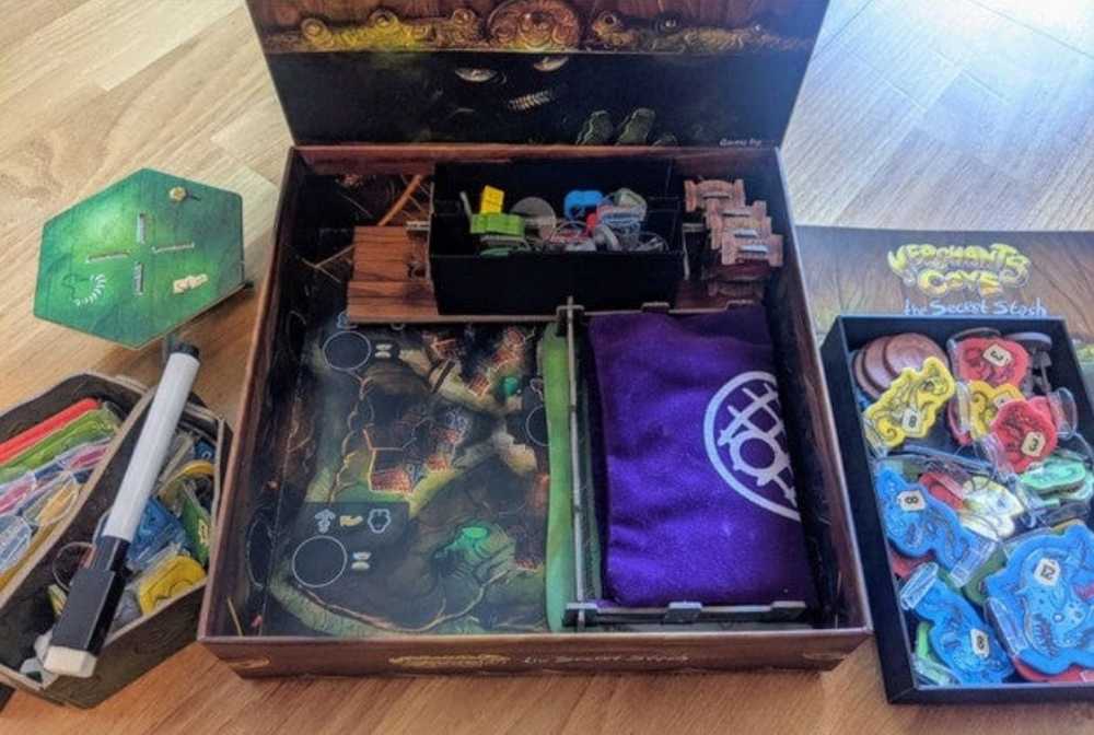 Merchants Cove: Etsy Acrylic Insert  (1-4) board game collectible - Main Image 3