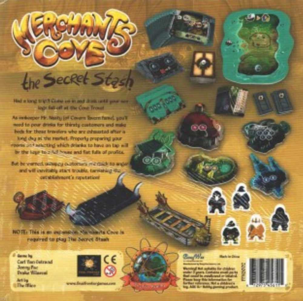 Merchants Cove: The Secret Stash  (1-5) board game collectible - Main Image 2