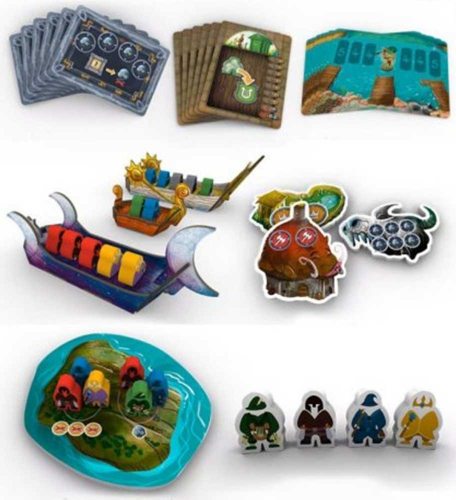 Merchants Cove: The Secret Stash  (1-5) board game collectible - Main Image 4