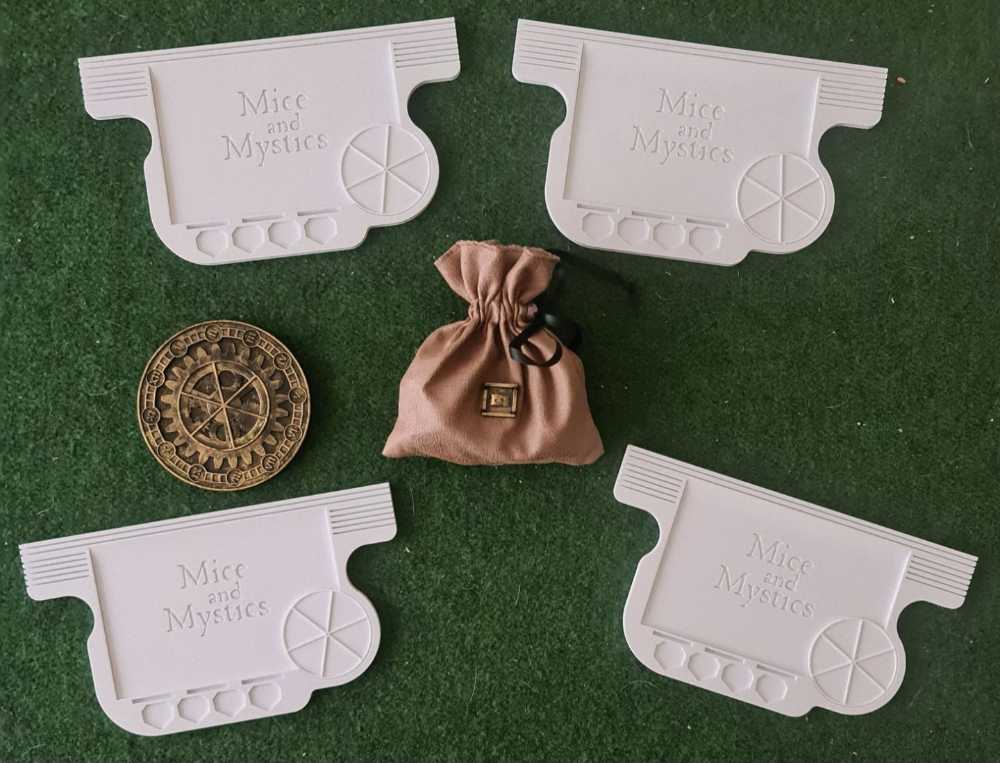Mice And Mystics: Cheese And Even More Cjees Tokens (30 Pcs)  (1-4) board game collectible - Main Image 3