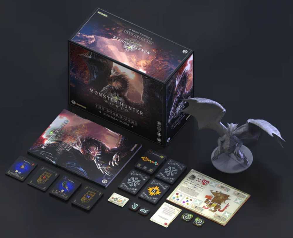 Monster Hunter World: TBG - Kushala Daora  (1-4) board game collectible - Main Image 3