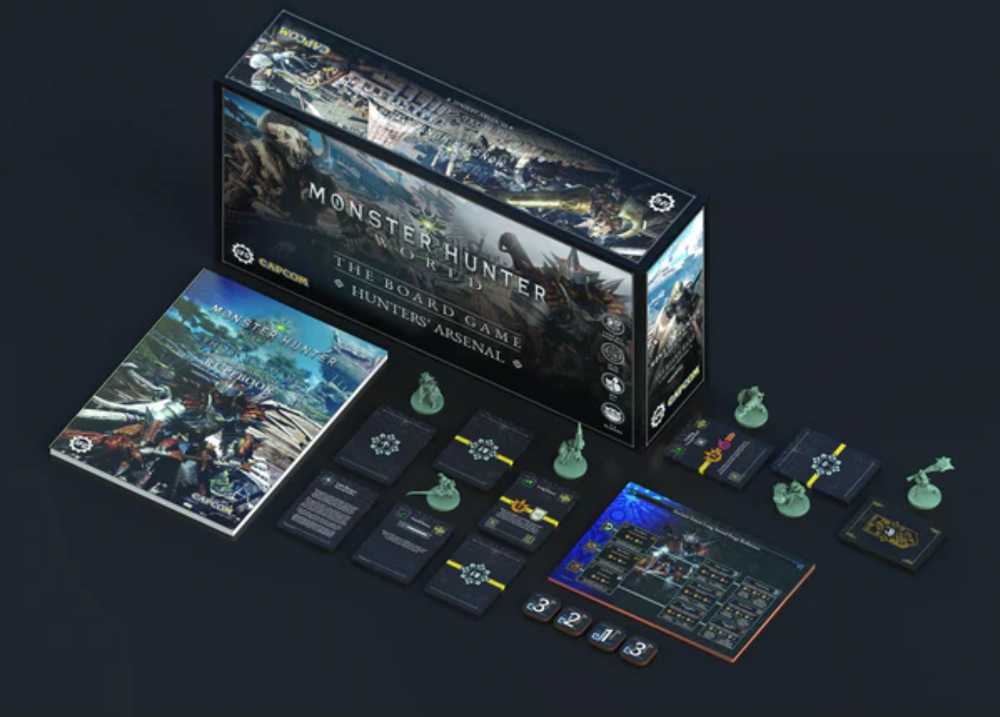 Monster Hunter World: TBG - Hunters’ Arsenal  (1-4) board game collectible - Main Image 3