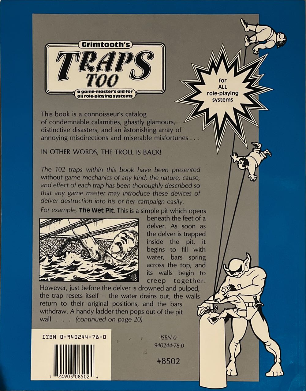 Grimtooth’s Traps Too  board game collectible [Barcode 724903085024] - Main Image 2