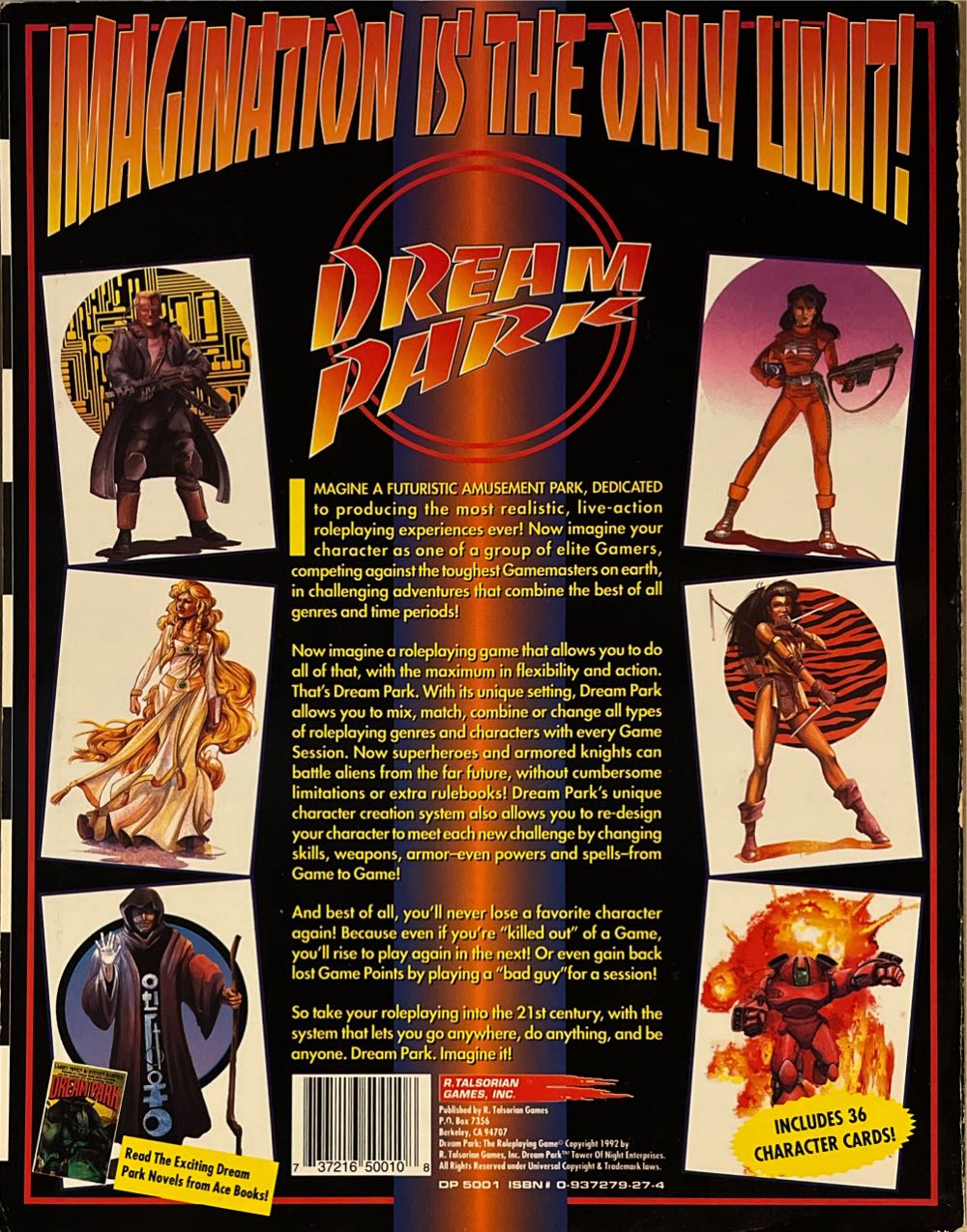 Dream Park: The Roleplaying Game  board game collectible [Barcode 737216500108] - Main Image 2