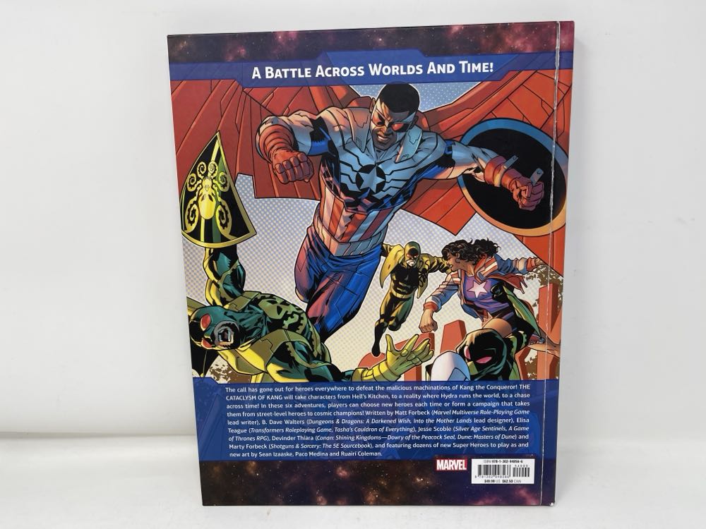 Marvel Multiverse Role-playing Game: The Cataclysm Of Kang  (3-6) board game collectible [Barcode 9781302948566] - Main Image 2