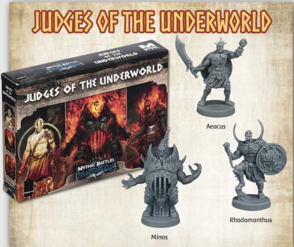Mythic Battles Pantheon: Judges Of The Underworld  (2-4) board game collectible - Main Image 3