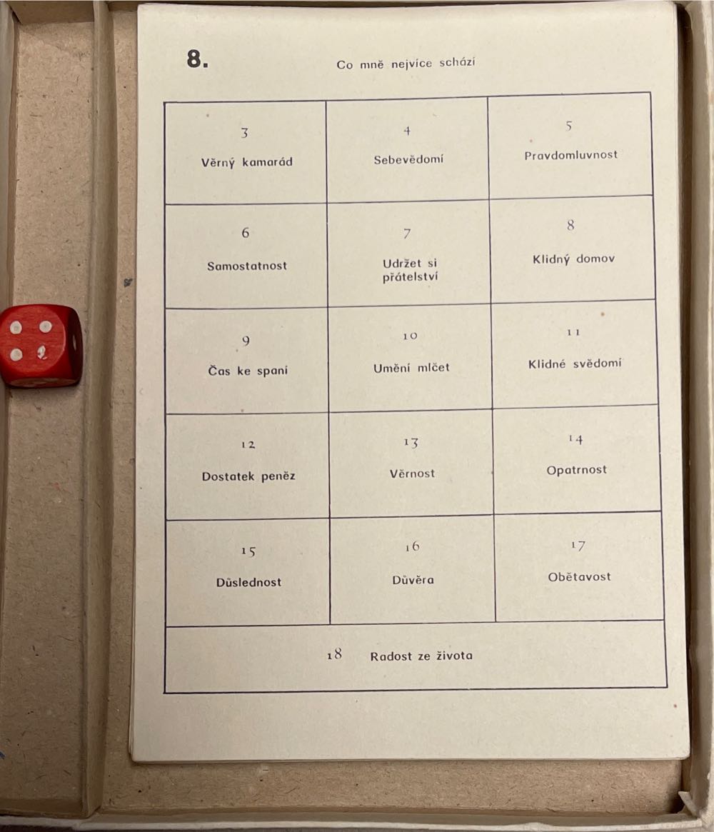 Žertovná Věštba  board game collectible - Main Image 2