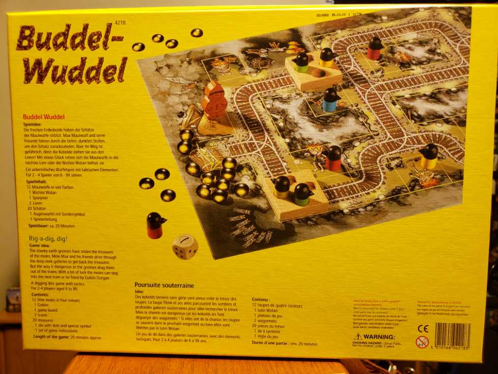 Buddel Wuddel  board game collectible [Barcode 4010168042183] - Main Image 2