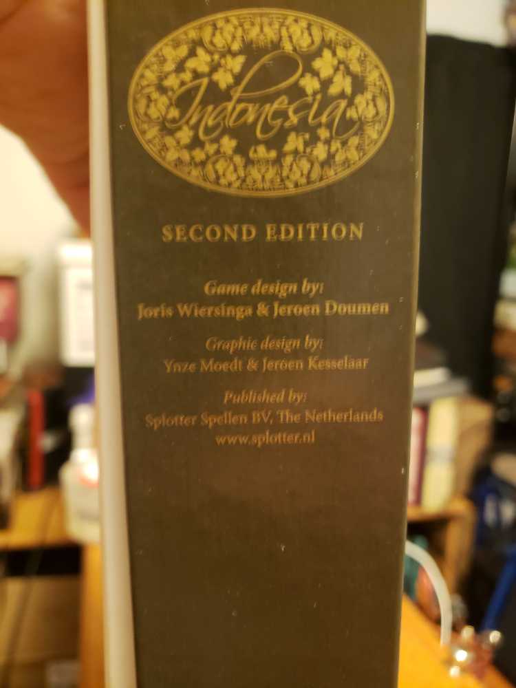Indonesia: Second Edition  board game collectible - Main Image 2