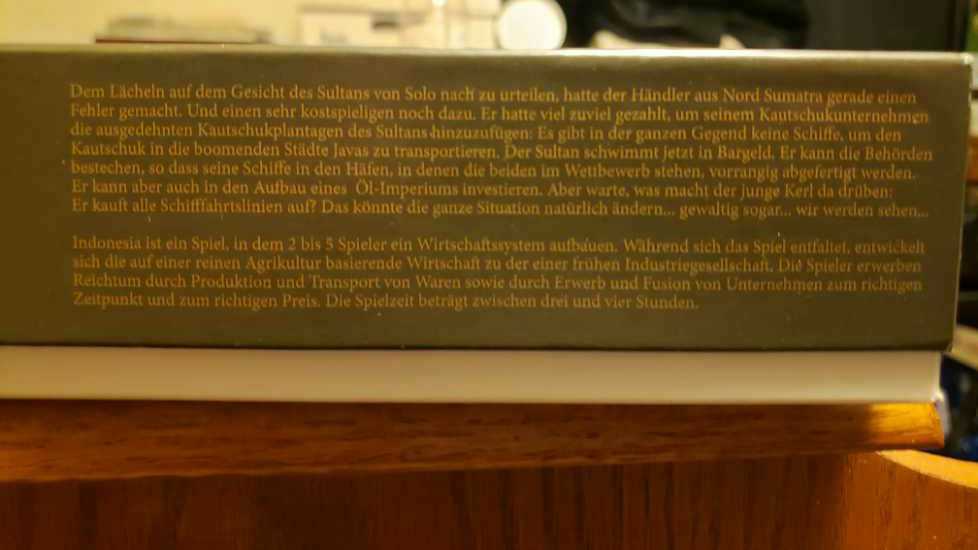 Indonesia: Second Edition  board game collectible - Main Image 3