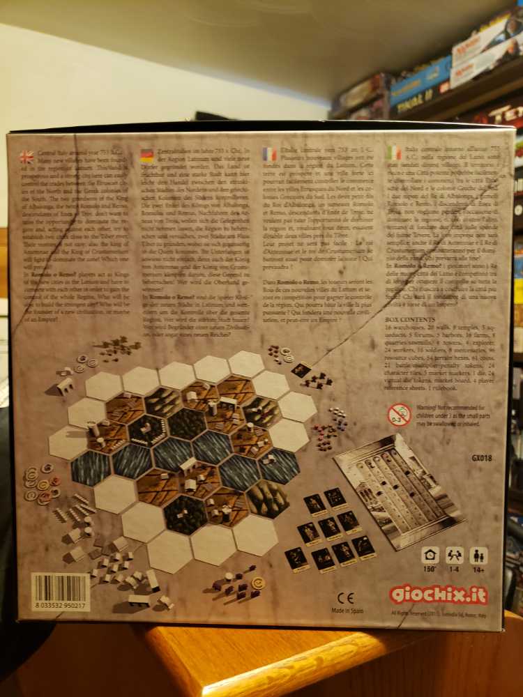 Romolo O Remo? Board Game  board game collectible [Barcode 8033532950217] - Main Image 2