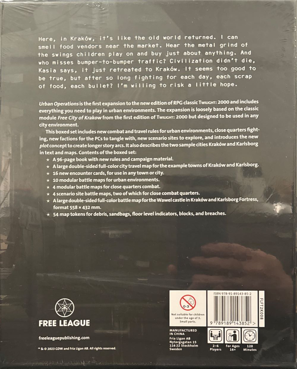 Twilight 2000: Urban Operations  board game collectible [Barcode 9789189143852] - Main Image 2