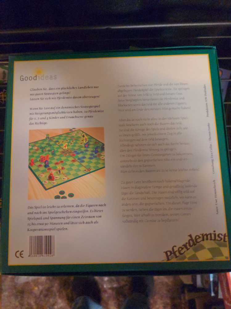 Pferdemist - Horse Manure Whoever Jumps Correctly Wins!  board game collectible [Barcode 4260010610026] - Main Image 2