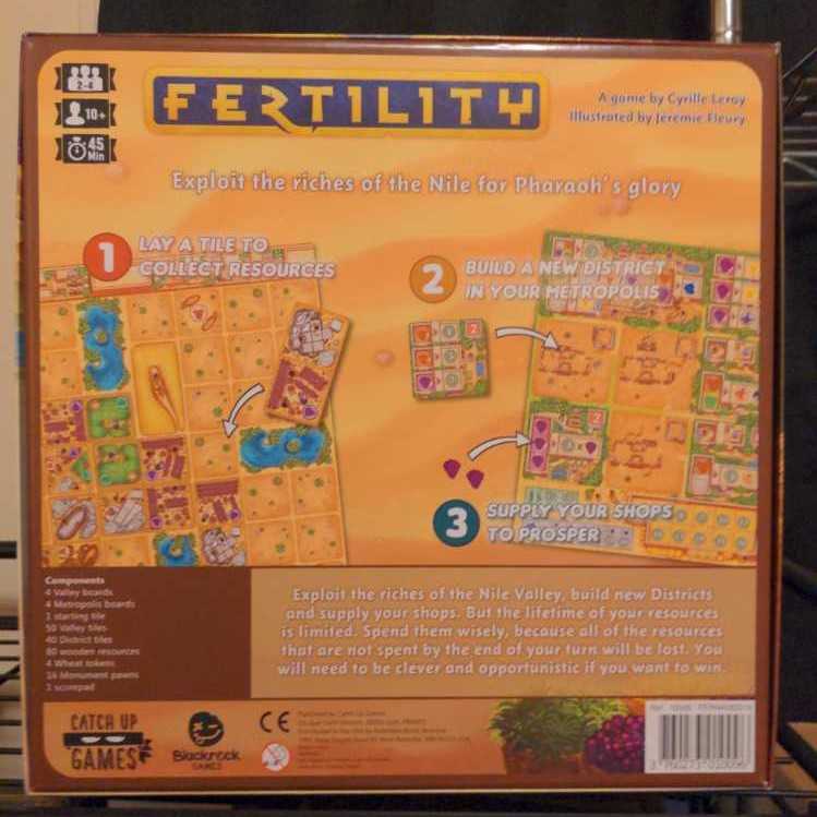 Fertility Board Game | Ancient Egyptian Civilization Building Game | Strategy Board Game For Adults And Kids | Ages 10 | 2-4 Players | Average Playtime 45 Minutes | Made By Catch Up Games  board game collectible [Barcode 3760273010096] - Main Image 2