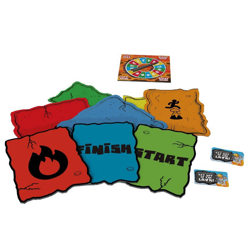 The FLOOR IS LAVA: HOT ZONE  board game collectible [Barcode 8720077283312] - Main Image 2