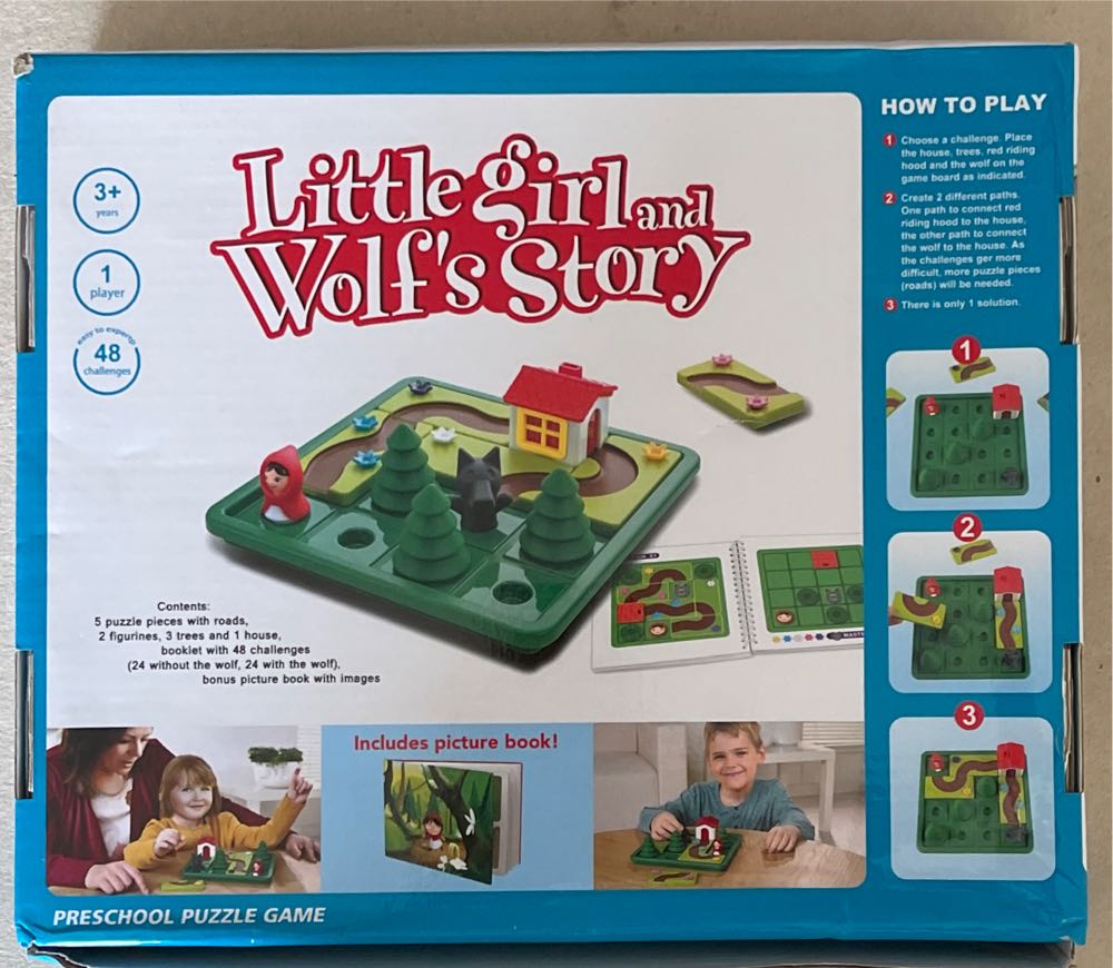 Little Girl And Wolf´s Story  (1) board game collectible - Main Image 2