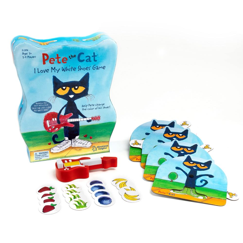 Pete The Cat I Love My White Shoes Game  (2-4) board game collectible [Barcode 086002034700] - Main Image 2
