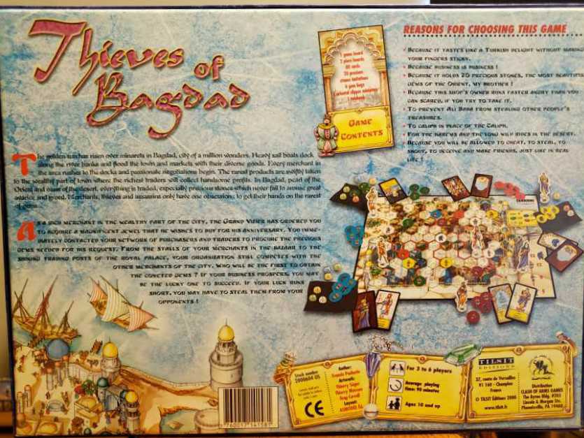 Thieves Of Tilsit  board game collectible [Barcode 3760017141581] - Main Image 2