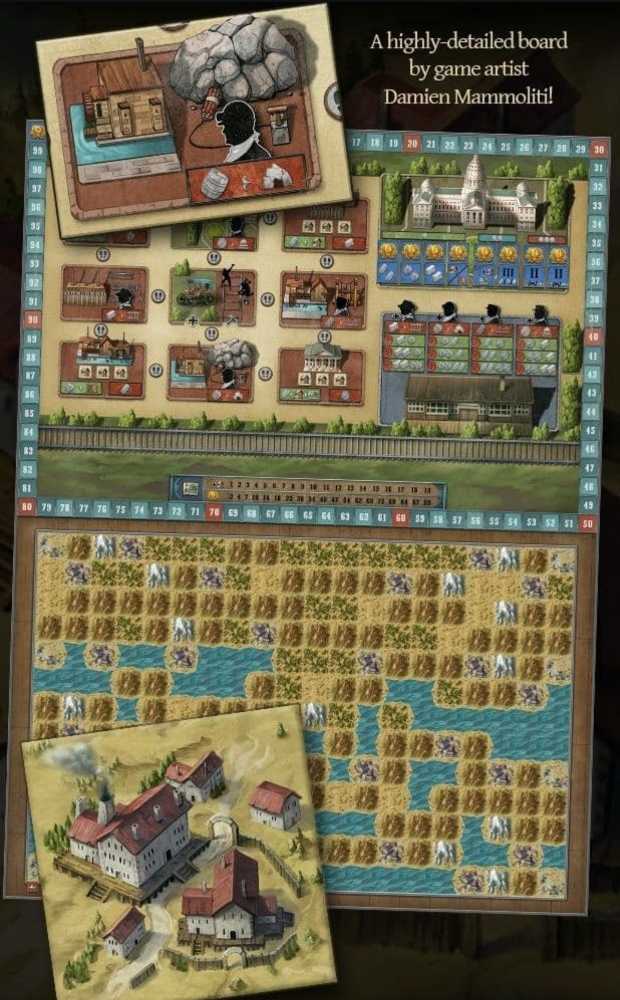 Pacific Rails - Deluxe KS Edition  (2-4) board game collectible - Main Image 3