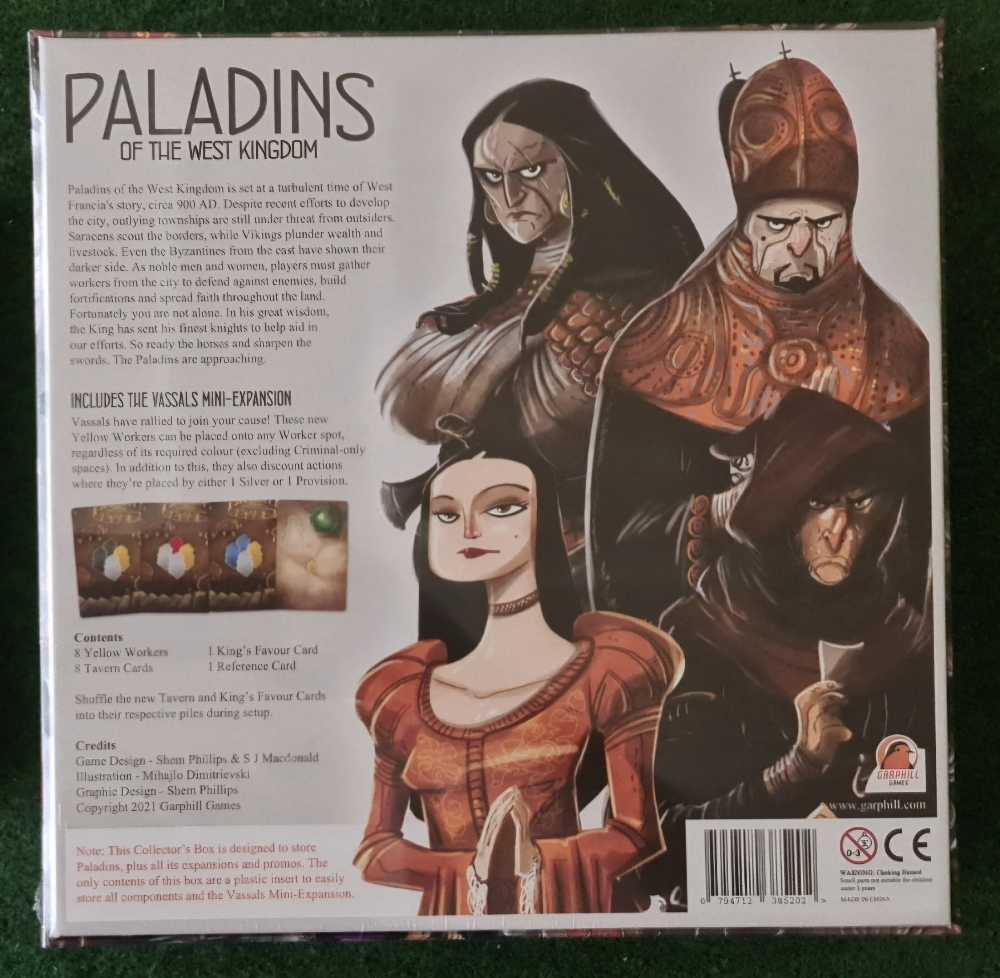 Paladins Of The West Kingdom: Big Box  (1-4) board game collectible - Main Image 2