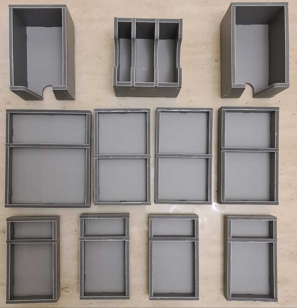 Paladins Of The West Kingdom: Folded Space Insert  (1-4) board game collectible - Main Image 3