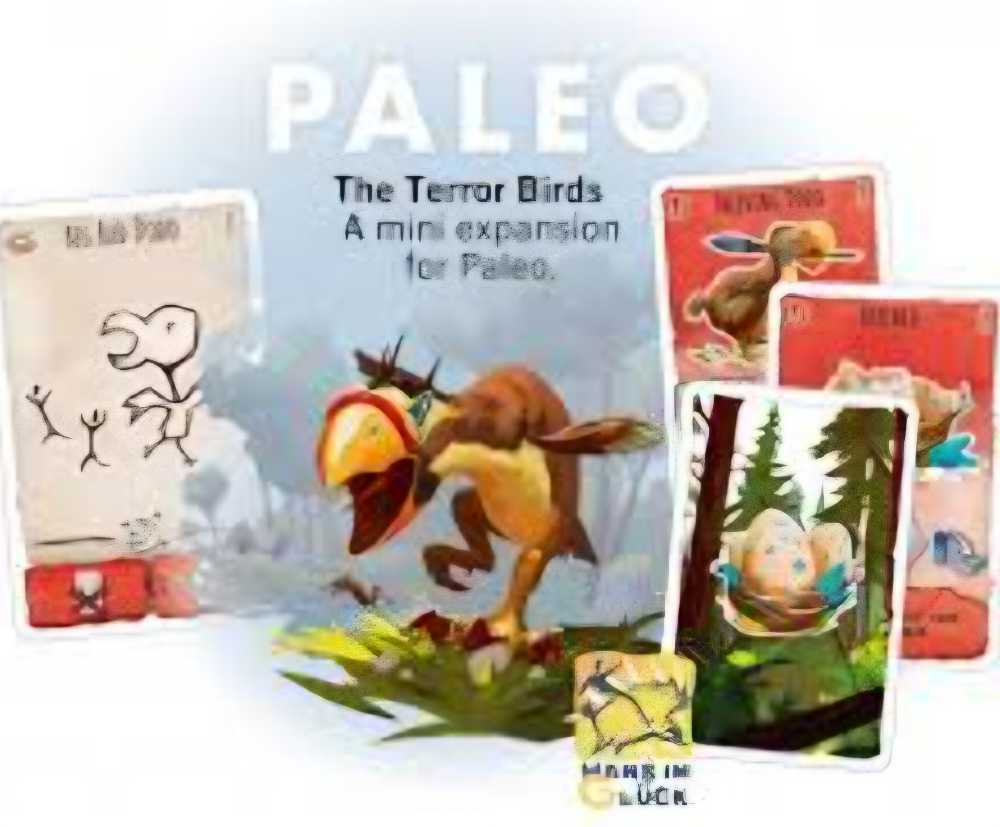 Paleo: Terror Birds - Mini Expansion  (2-4) board game collectible - Main Image 3