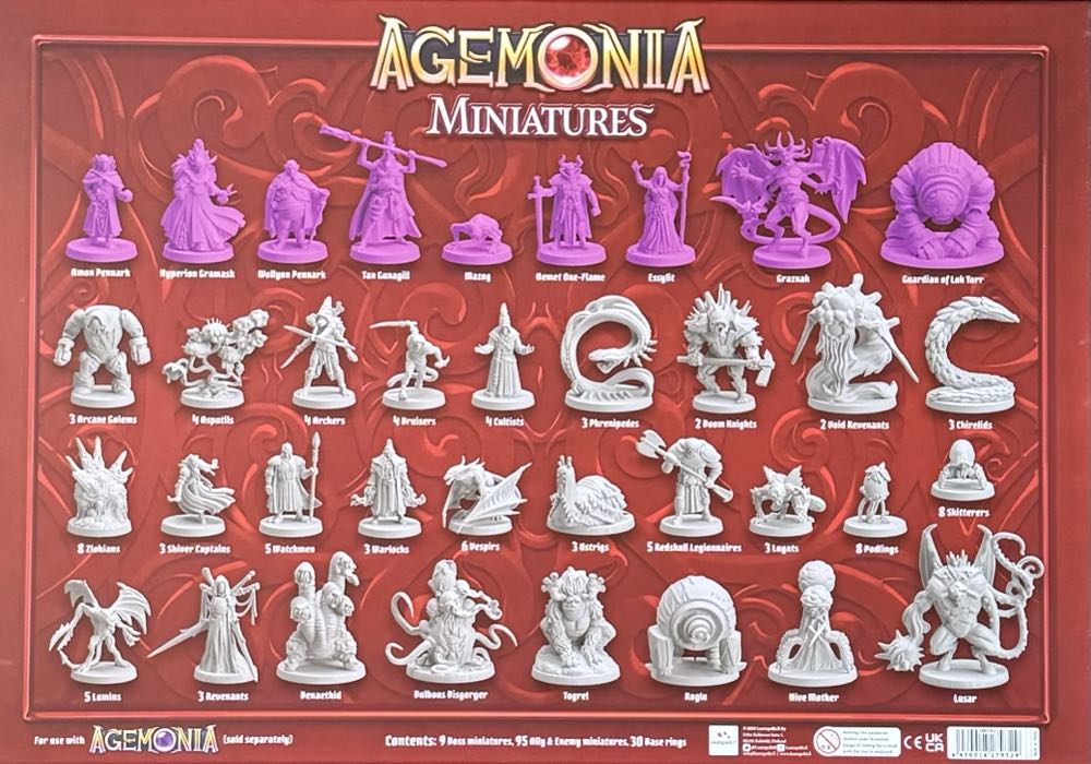 Agemonia: Miniatures Set  board game collectible [Barcode 6430018279329] - Main Image 2