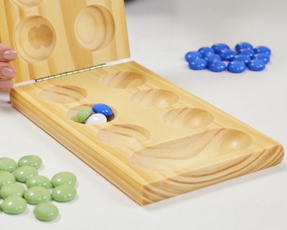 Mancala (2 players | 8+ | ? min.)  (2) board game collectible [Barcode 047754180114] - Main Image 3