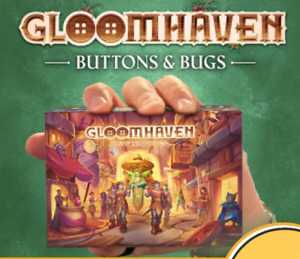 Gloomhaven: Buttons & Bugs  (1) board game collectible [Barcode 732388179008] - Main Image 1