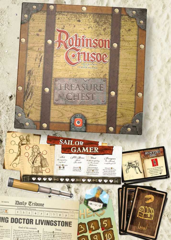Robinson Crusoe: Treasure Chest  (1-4) board game collectible - Main Image 3
