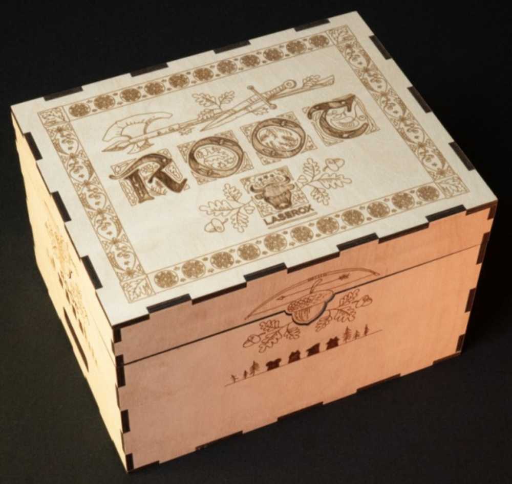 Root: LaserOx Wooden Insert/Crate  (2-6) board game collectible - Main Image 2