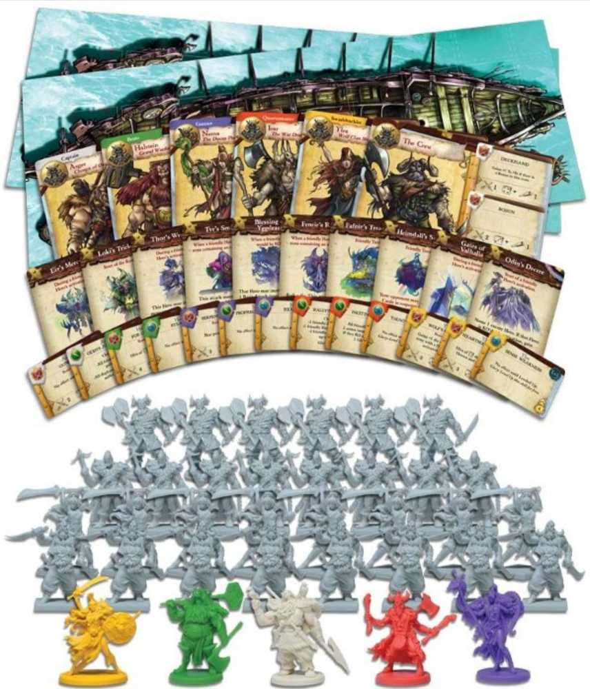 Rum & Bones: Second Tide: Hammers Of Ragnorak  (2-6) board game collectible - Main Image 3