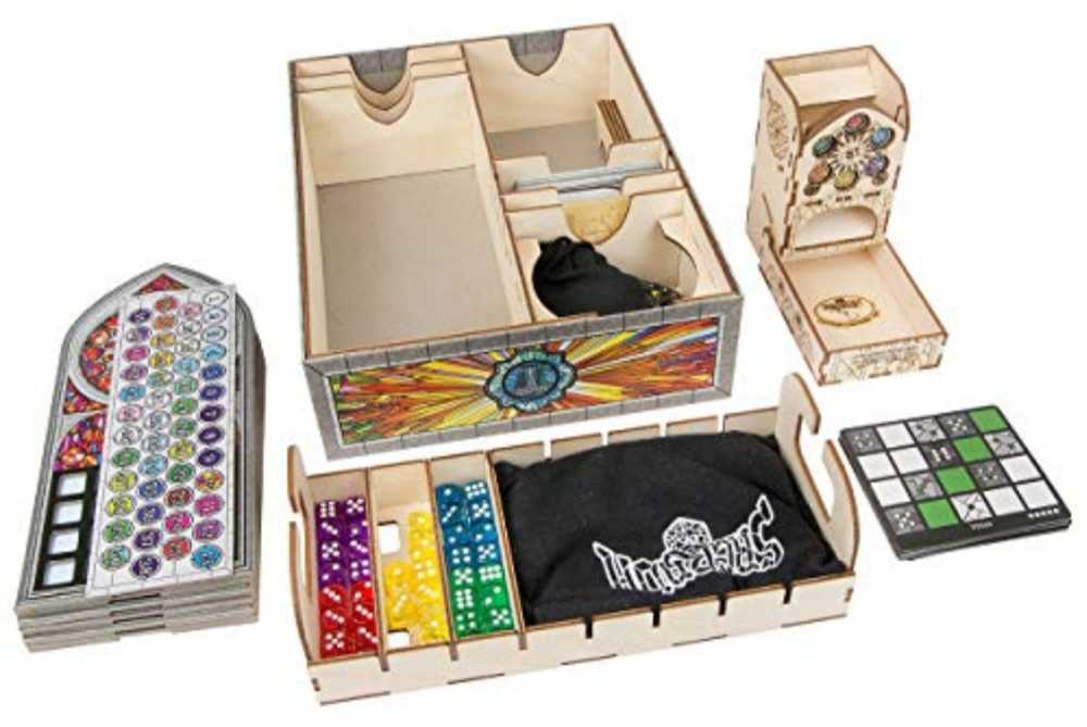 Sagrada: Broken Token Organizer  (1-6) board game collectible - Main Image 2