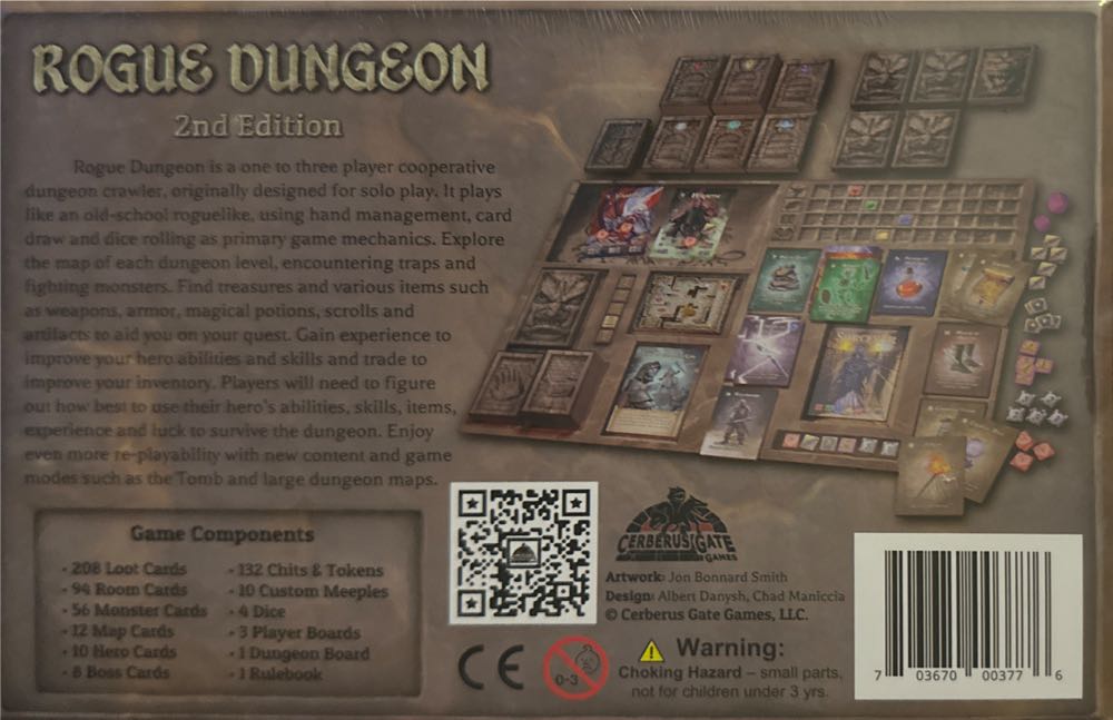 Rogue Dungeon  (1-3) board game collectible [Barcode 703670003776] - Main Image 2