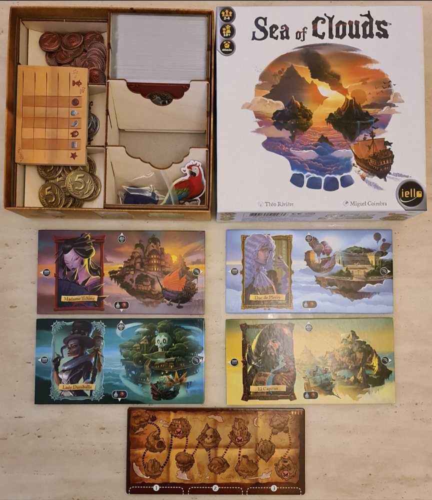 Sea Of Clouds: Broken Token Organizer  (2-4) board game collectible - Main Image 4