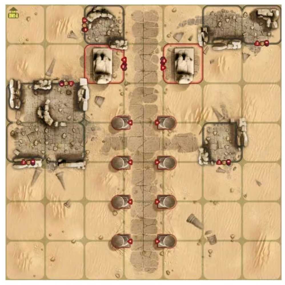 Shadows Over Normandie: Desert Wrath  (2-3) board game collectible - Main Image 4