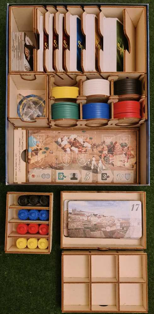 Splenor: Cities Of - Broken Token Box/Insert  (2-4) board game collectible - Main Image 4