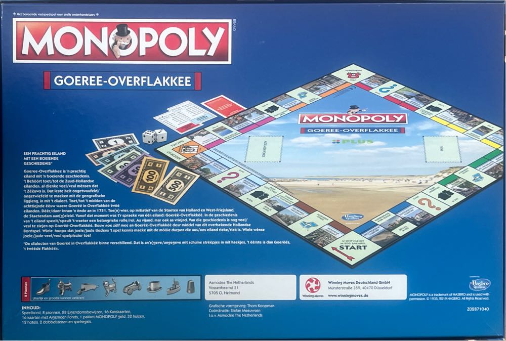 Monopoly Goeree-Overflakkee  board game collectible [Barcode 8717371241803] - Main Image 2