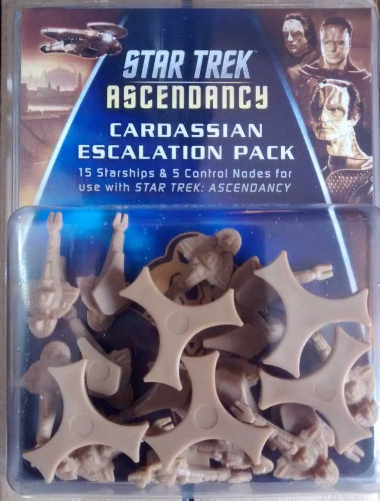 Star Trek Ascendancy: Cardassian Escalation (Ship) Pack  (2-4) board game collectible - Main Image 2