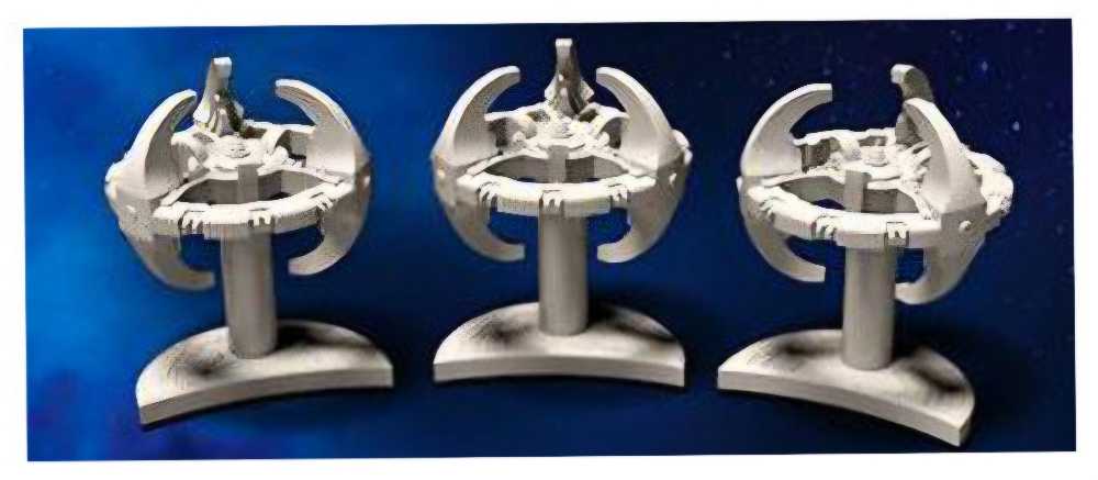 Star Trek Ascendancy: Cardassion Star Bases  (2-4) board game collectible - Main Image 2